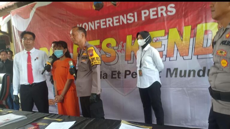 Polres Kendal  bongkar Motif Pelaku Ratusan Orderan Fiktif Yang Hebohkan Warga Cepiring