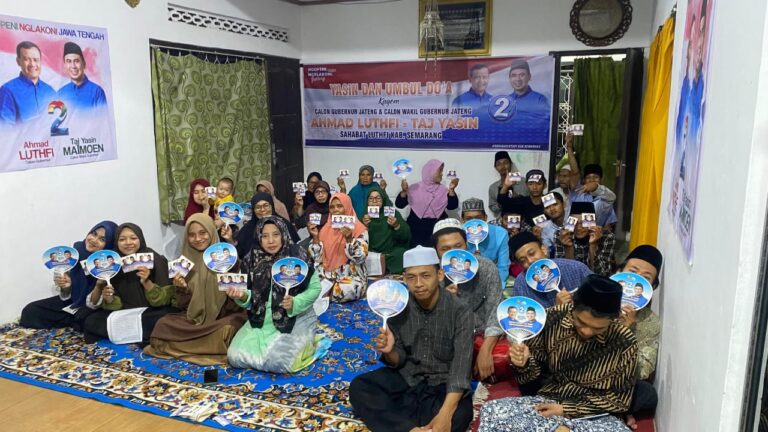 Doa Bersama Untuk Kemenangan Luthfi – Yasin di Tiga Kecamatan