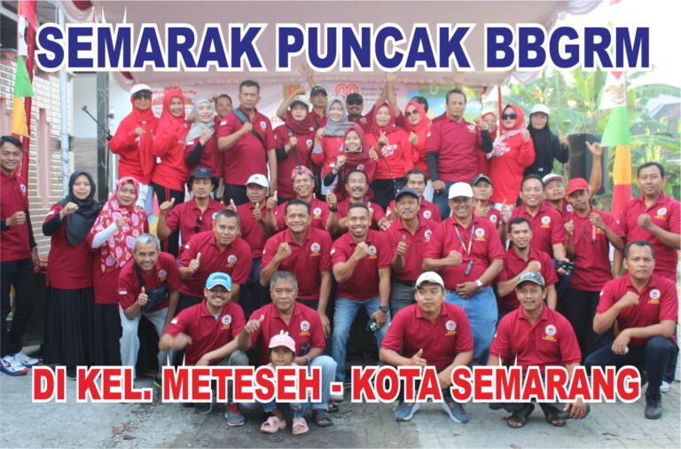 Semarak Puncak BBGRM di Kelurahan Meteseh Kota Semarang
