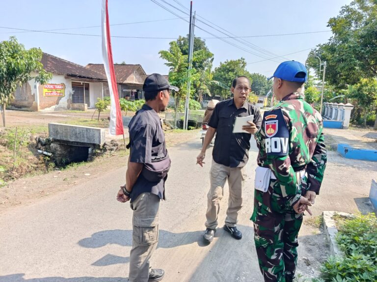 Pastikan Penutupan TMMD Berjalan Aman dan Humanis, Danunit Intel Kodim Sragen Cek Langsung Rute dan Titik Parkir
