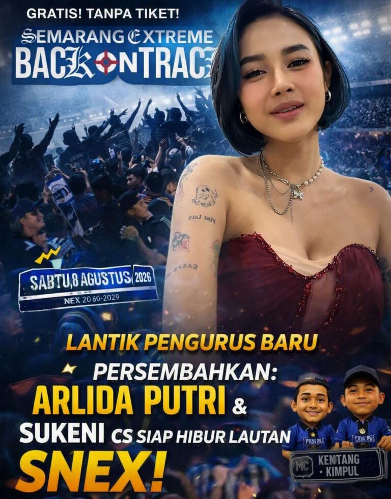 GRATIS! Semarang Extreme “Back On Track”: Lantik Pengurus Baru, Arlida Putri & SUKENI cs Guncang Parkiran Utara